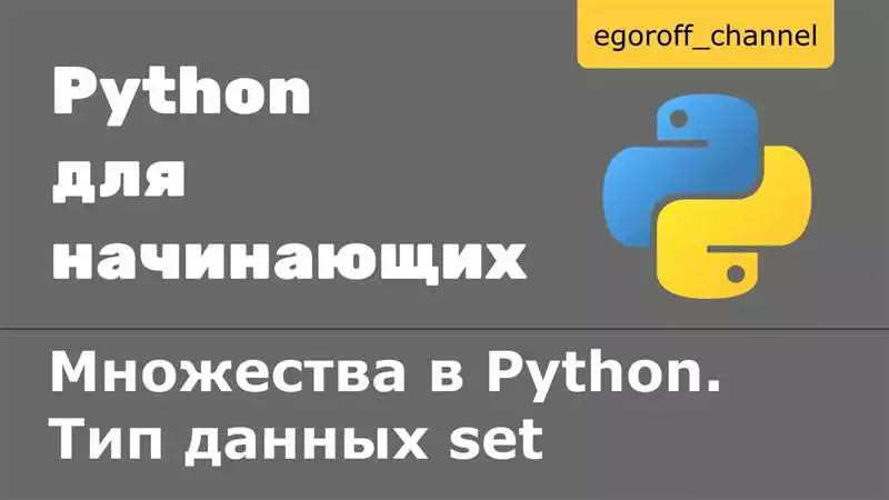 Динамическая типизация переменных в Python