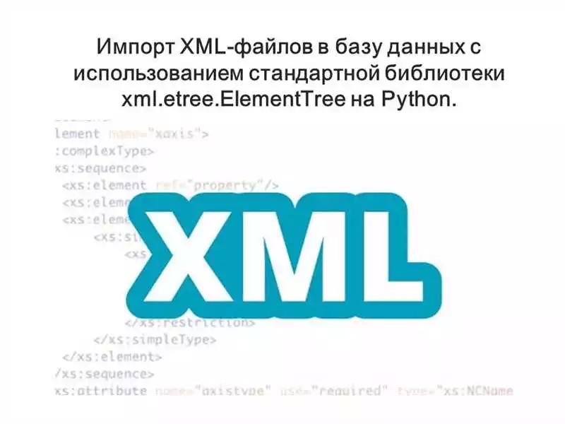 Основы анализа XML в Python