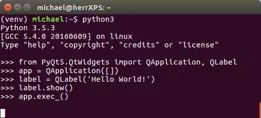Установка Python и PyQt