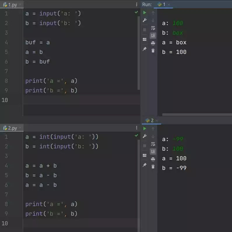 Простые программы на Python